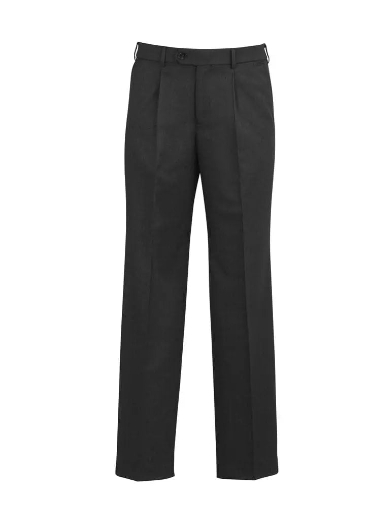 Biz Corporates Mens One Pleat Pant 70111S - Flash Uniforms